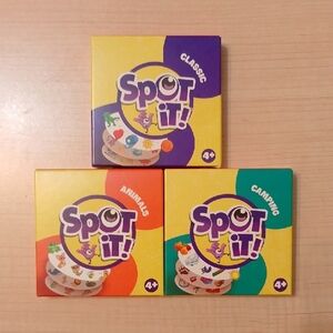 $5 McDonalds Happy Meal Toy Spot It! Card Game Set 3